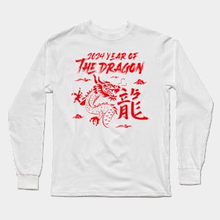 Year of dragon Chinese new year 2024 Long Sleeve T-Shirt